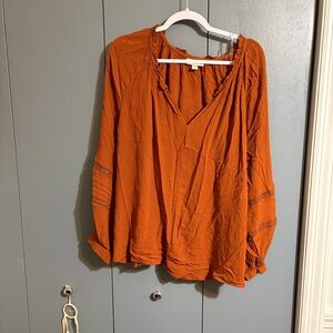 Knox rose 1x blouse NWOT